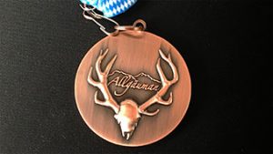 Médaille frappée pour l'AllgäuMan