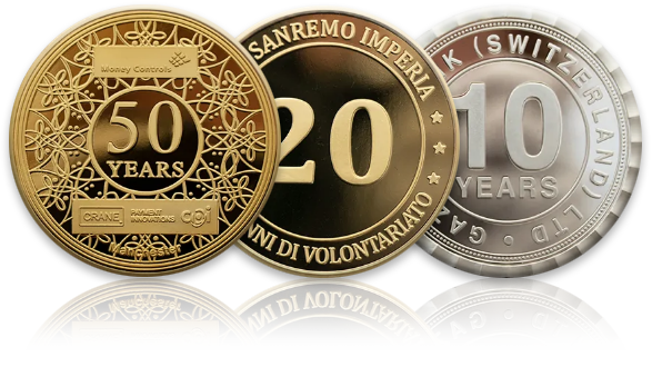 Sélection de pièces d'or personnalisées, pièces d'argent personnalisées